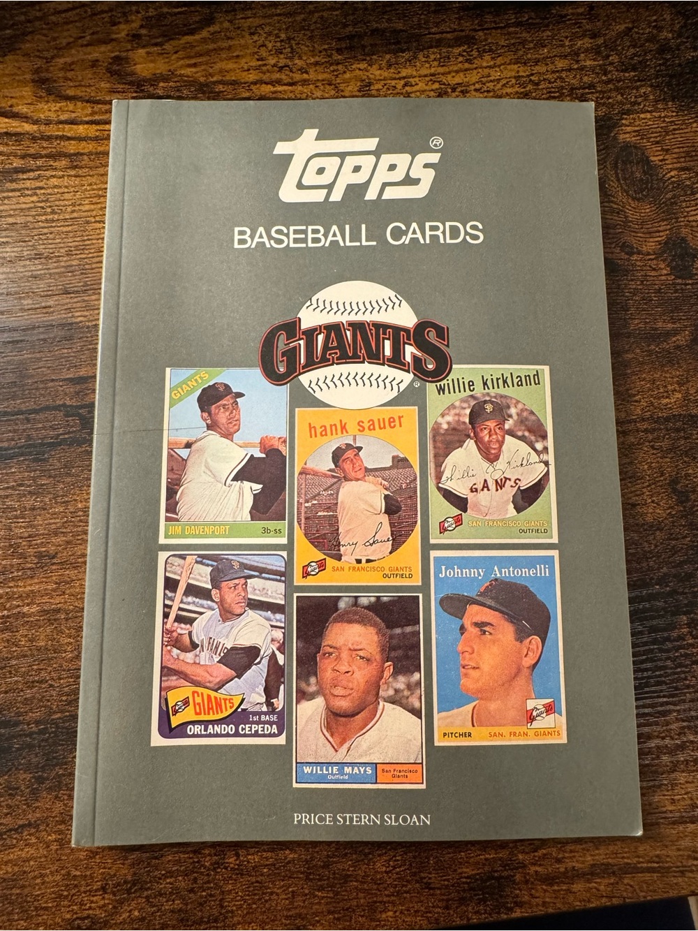 Vintage 1989 San Francisco Giants Topps Baseball Cards Book